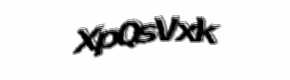 Security check image, please type the characters shown